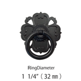 Floral Base Ring Pull  |  Ring Diameter  1  1/4" ( 32mm )