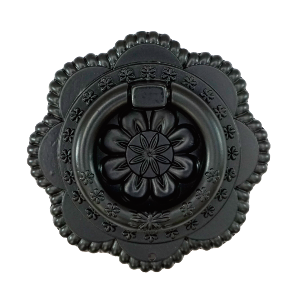 Floral Embroidery Ring Pull  |  Ring Diameter  1  3/4" ( 44mm )