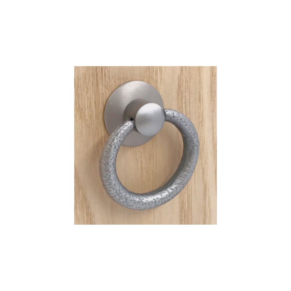 Textured Ring Pull with Backplate  |  Ring Diameter  1  5/16" ( 34mm )-  1 3/4" ( 45mm )