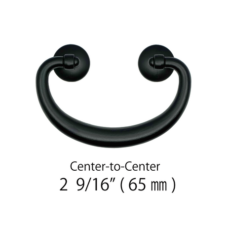 Wide Maruza Basic Handle  |  Center to Center    1  3/4”  ( 45mm ) -  2  9/16"  ( 65mm )
