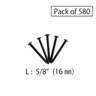 Small Nails 16mm (Pack of 580)