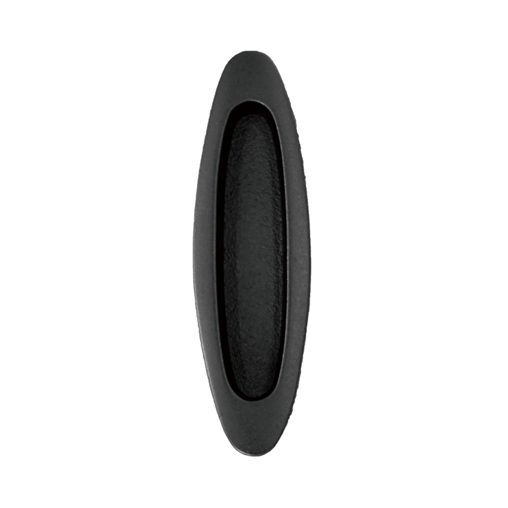 Boat Shaped Flush Door Pull  |  Overall Length    2  3/8" ( 60mm )