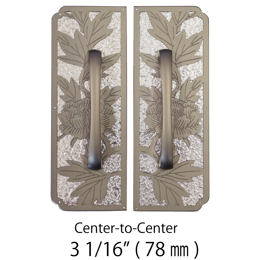 Mountain Peony Grip Handle  |  Center to Center    3   1/16”  ( 78mm )
