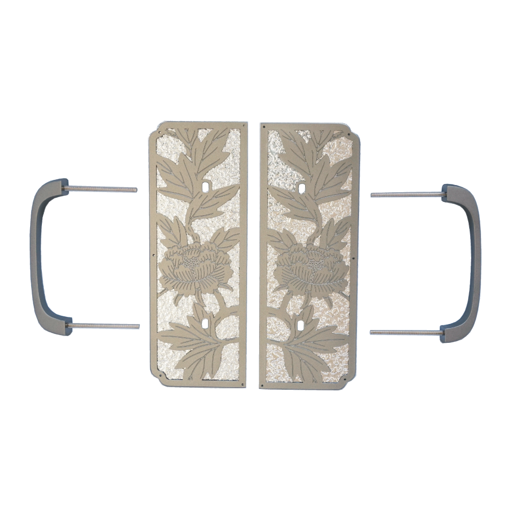 Mountain Peony Grip Handle  |  Center to Center    3   1/16”  ( 78mm )