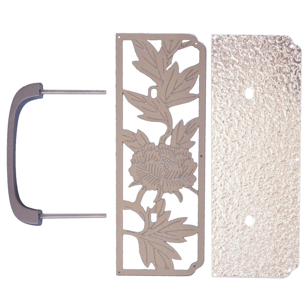 Mountain Peony Grip Handle  |  Center to Center    3   1/16”  ( 78mm )