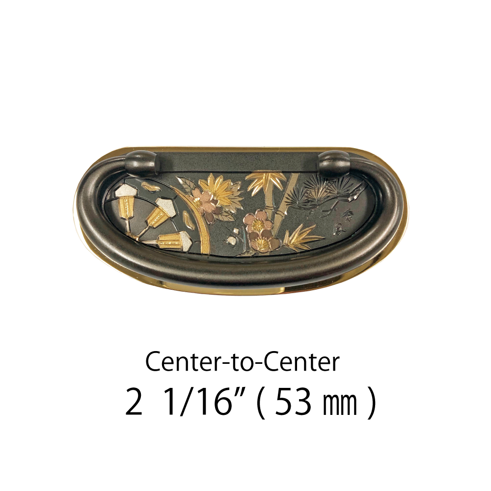 Flower Wheel Basic Handle   |  Center to Center   2   1/16”  ( 53mm )