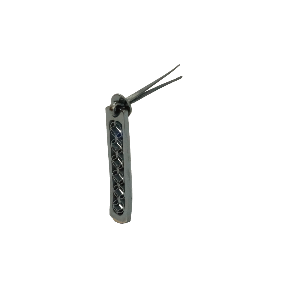 Laced Flower Drop Pull   |  Height  1 11/16" ( 43mm ) - 2 1/4" ( 58mm )