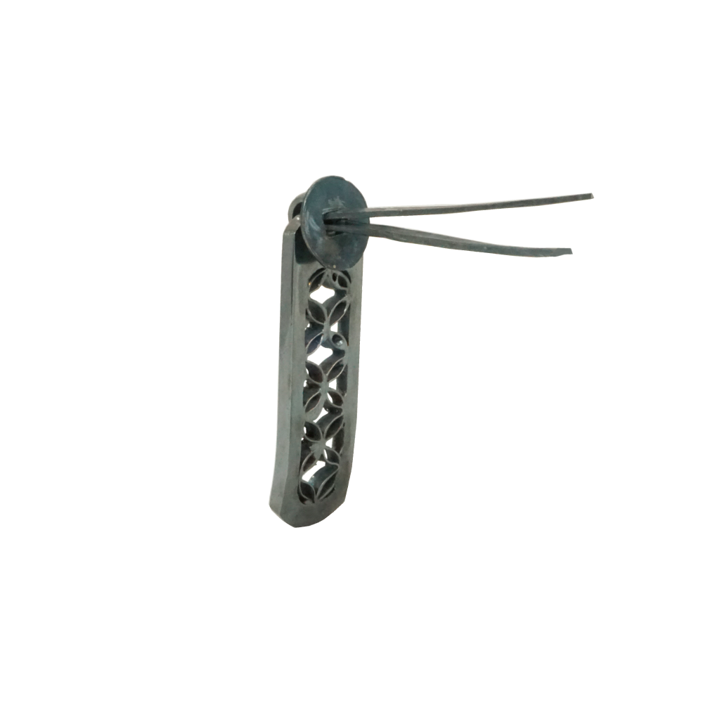 Laced Flower Drop Pull   |  Height  1 11/16" ( 43mm ) - 2 1/4" ( 58mm )