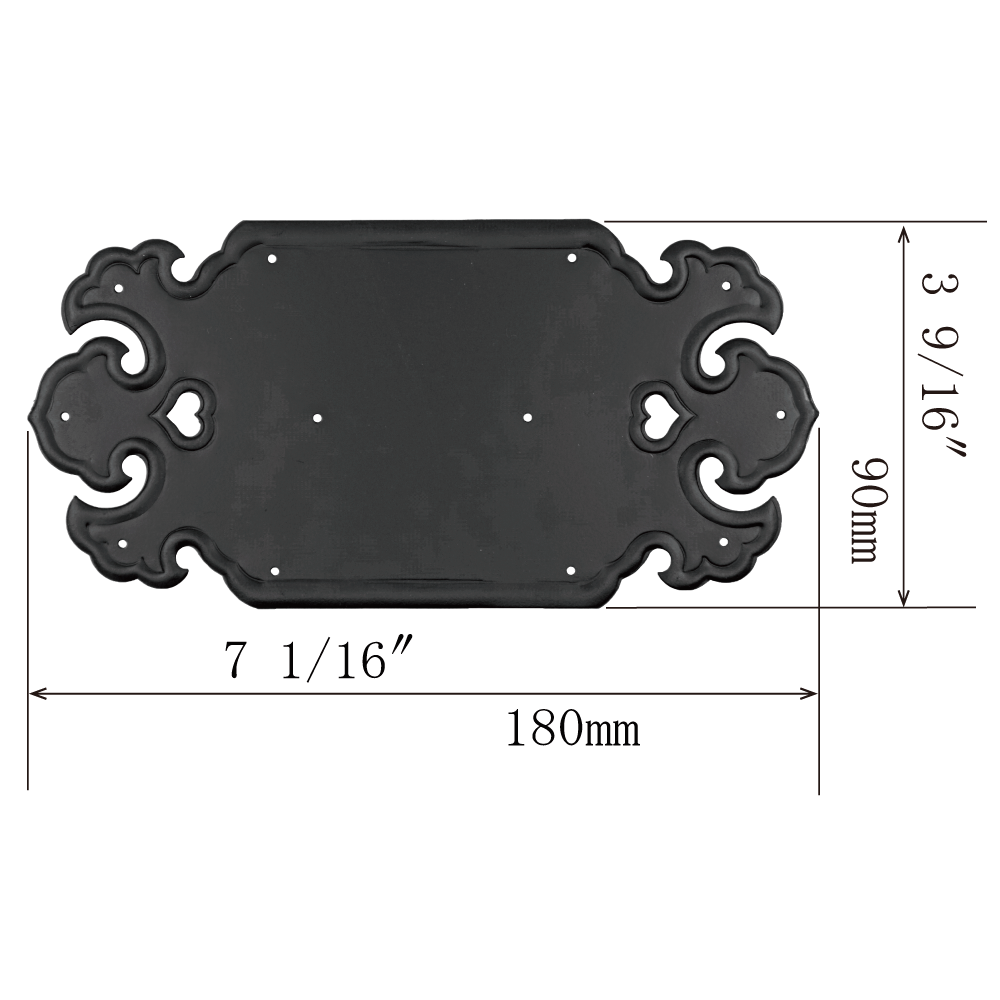 Victorian Wide Brace Plate