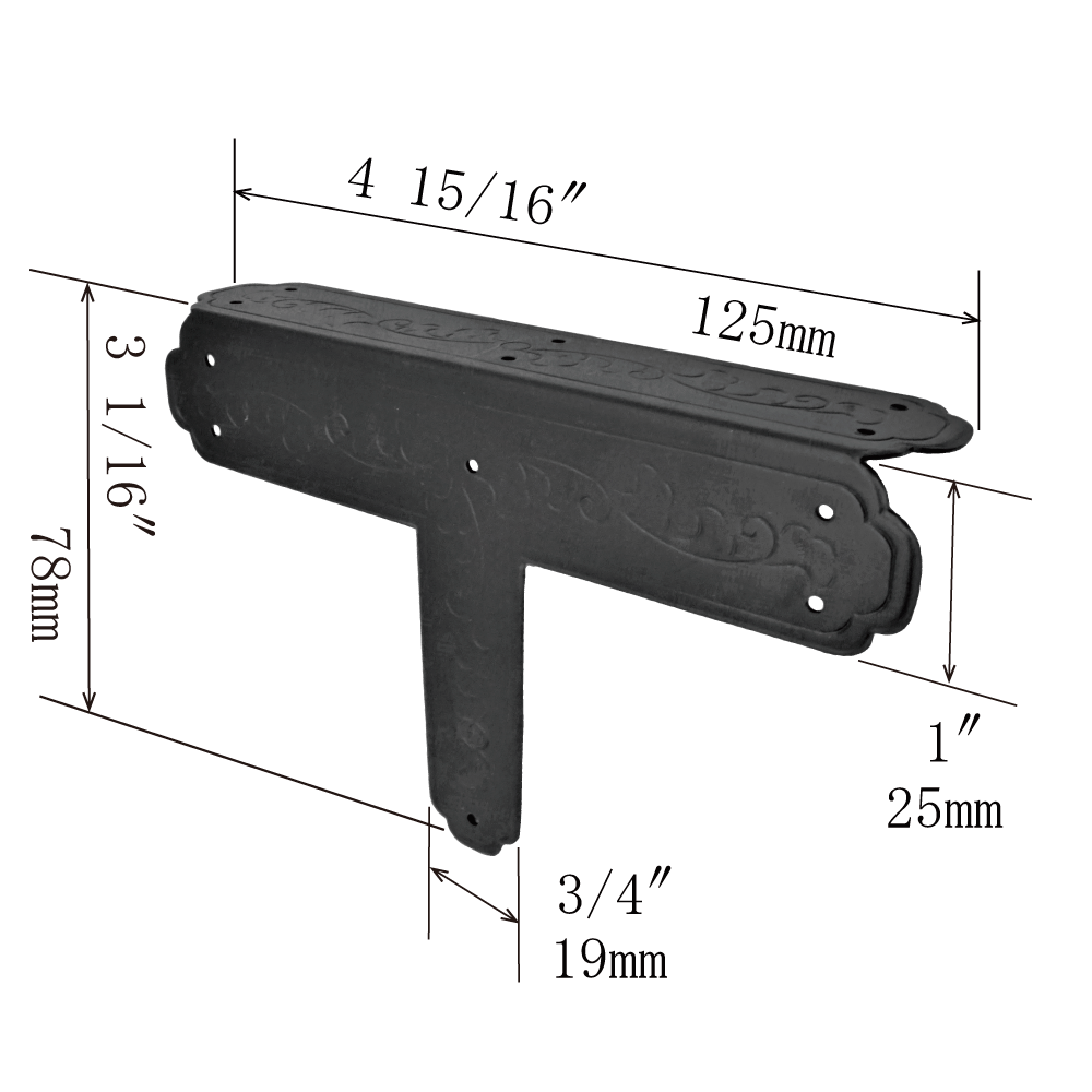 Sendai Bent T-Plate