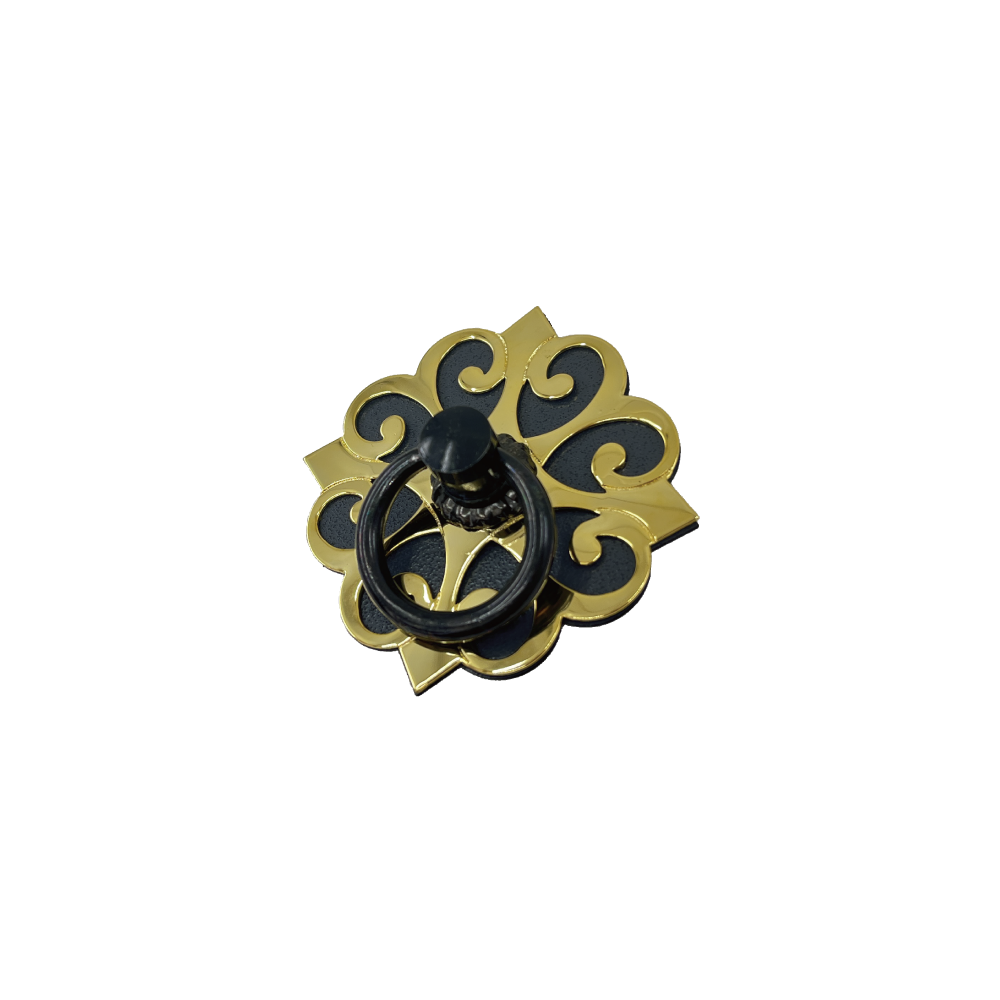 Golden Arabesque Ring Pull  l  2 3/8" (60mm)