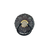 Divine Carving Ring Pull  l  Ring Diameter 1 3/8" (35mm)