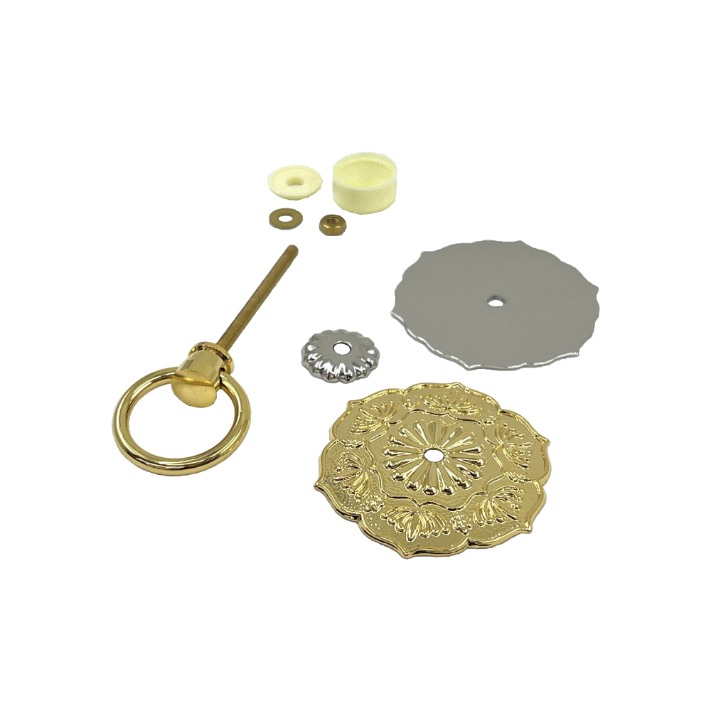 Crown Daisy Ring Pull l  Ring Diameter 1 5/8" (41mm)