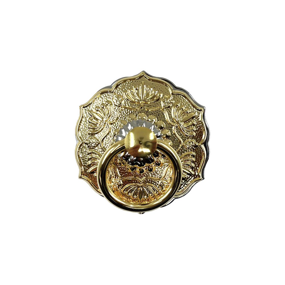Crown Daisy Ring Pull l  Ring Diameter 1 5/8" (41mm)