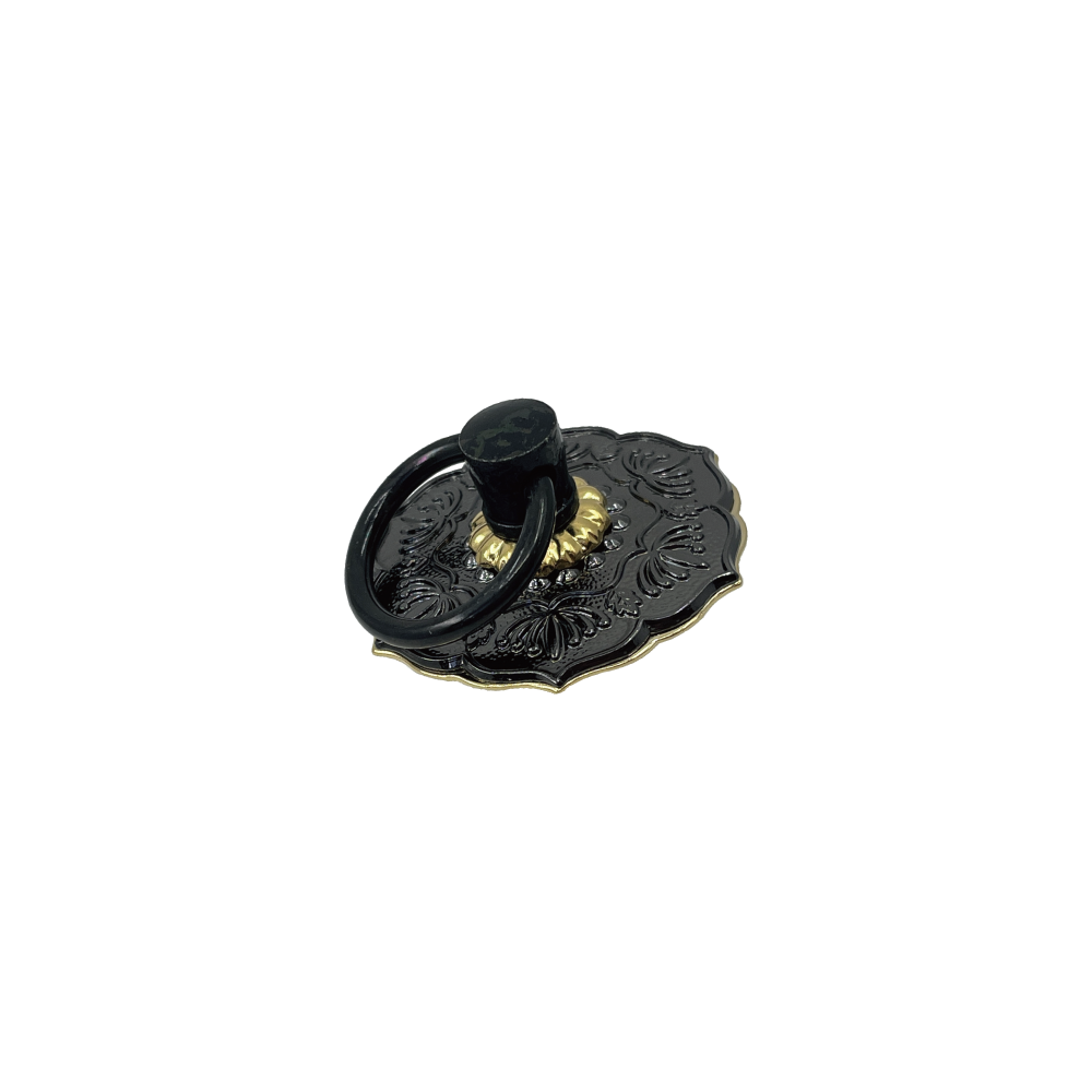 Crown Daisy Ring Pull l  Ring Diameter 1 5/8" (41mm)