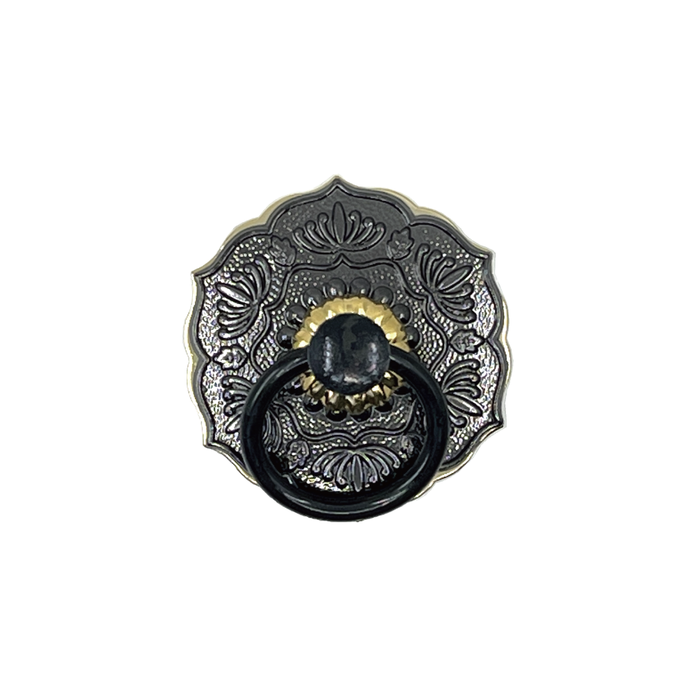 Crown Daisy Ring Pull l  Ring Diameter 1 5/8" (41mm)