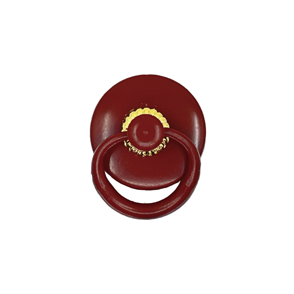 Lacquered with Gold Trim Ring Pull  l  Ring Diameter 1 3/8" (35mm)