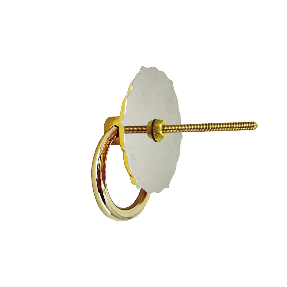 Divine Carving Ring Pull  l  Ring Diameter 1 9/16" (40mm)