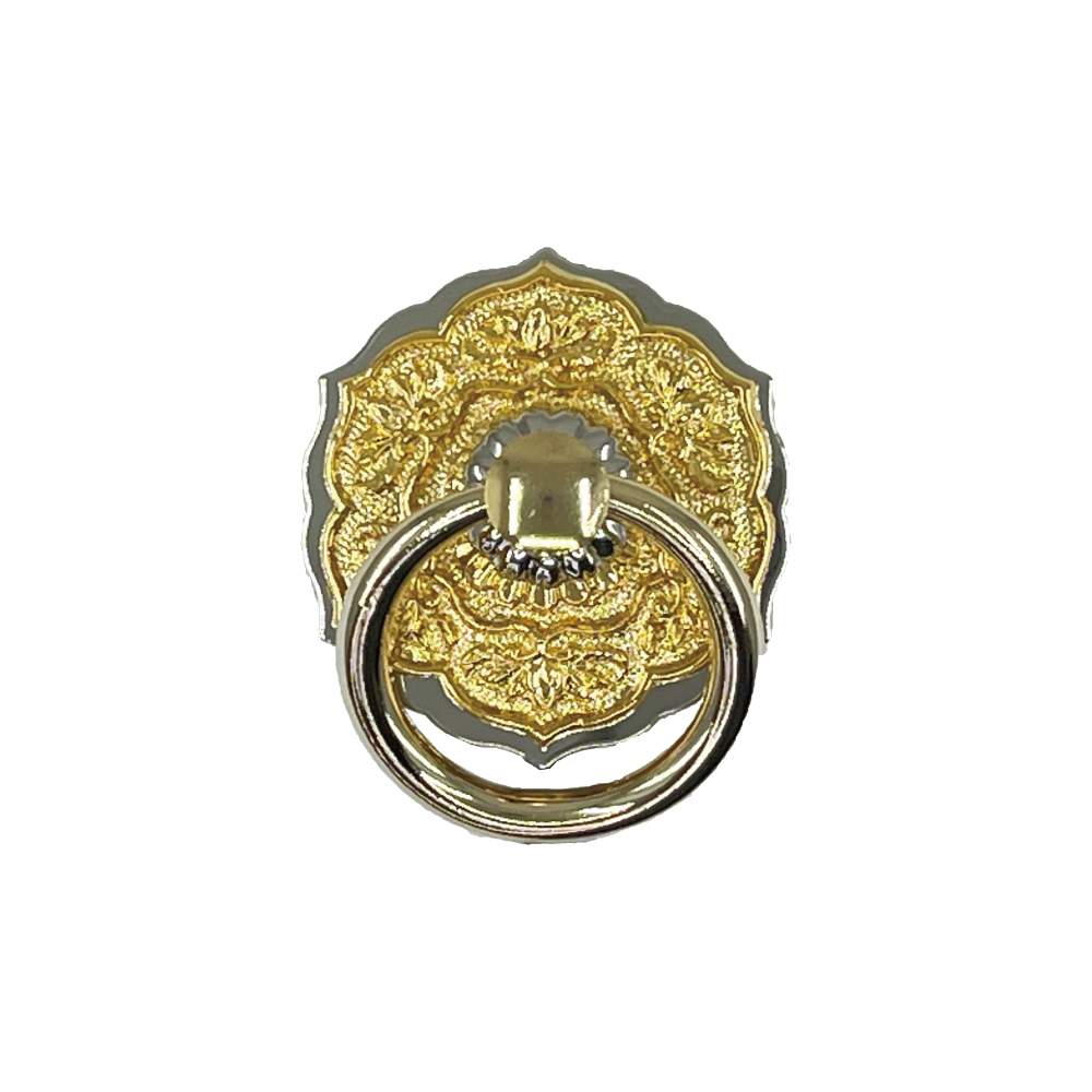 Divine Carving Ring Pull  l  Ring Diameter 1 9/16" (40mm)