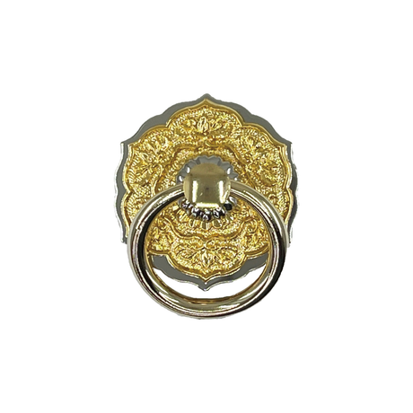 Divine Carving Ring Pull  l  Ring Diameter 1 9/16" (40mm)