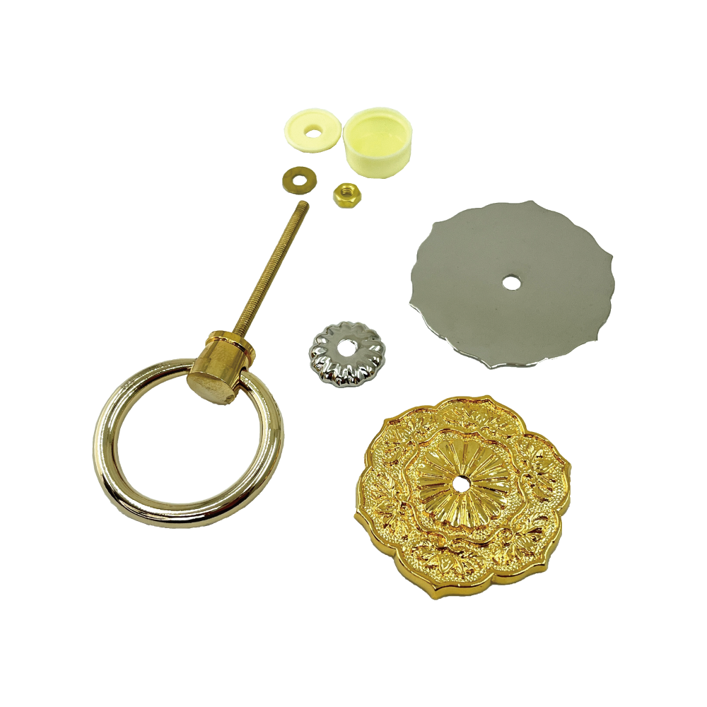 Divine Carving Ring Pull  l  Ring Diameter 1 9/16" (40mm)