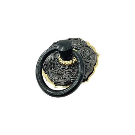 Divine Carving Ring Pull  l  Ring Diameter 1 9/16" (40mm)