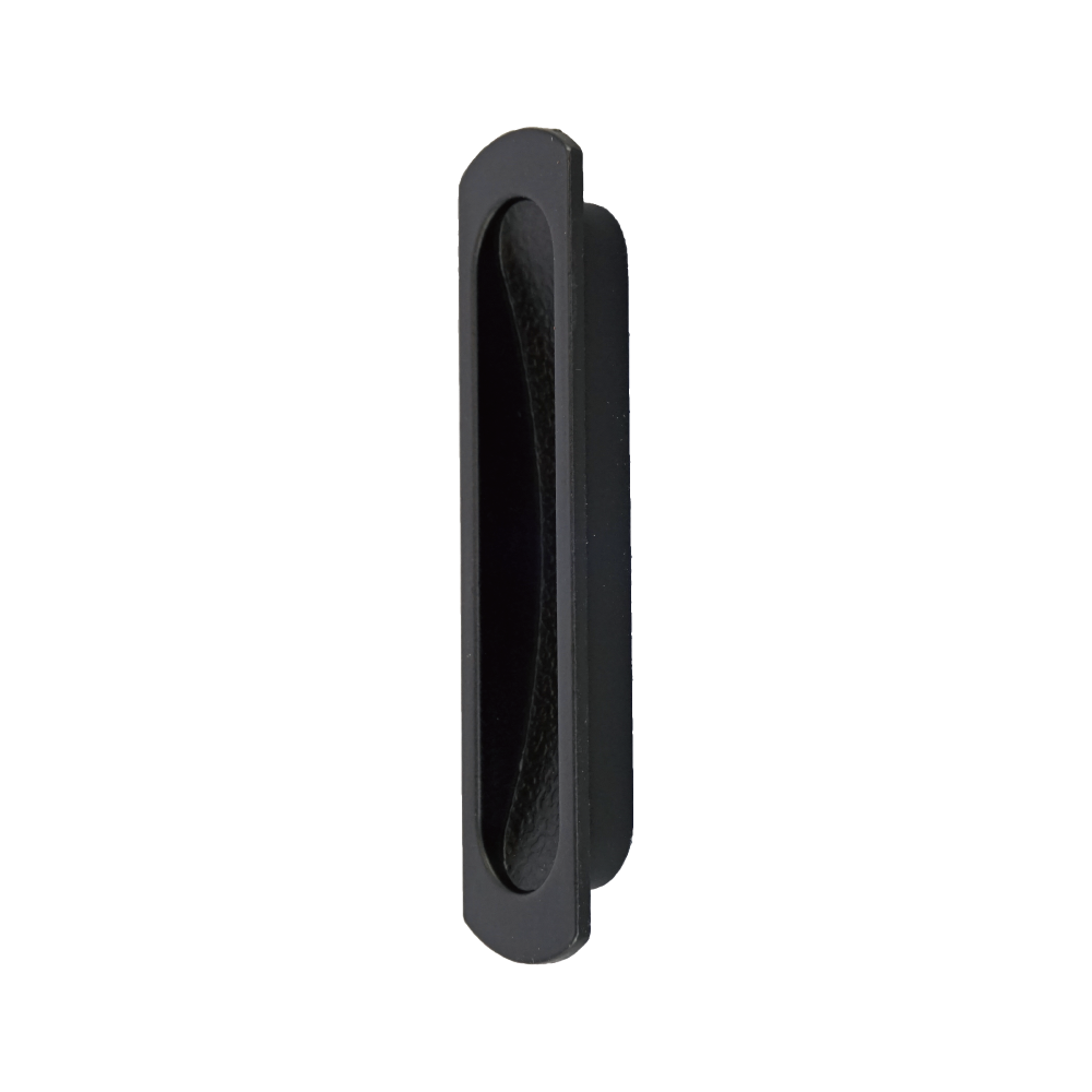 Textured Flush Door Pull  |  Overall Length    2  9/16" ( 65mm )