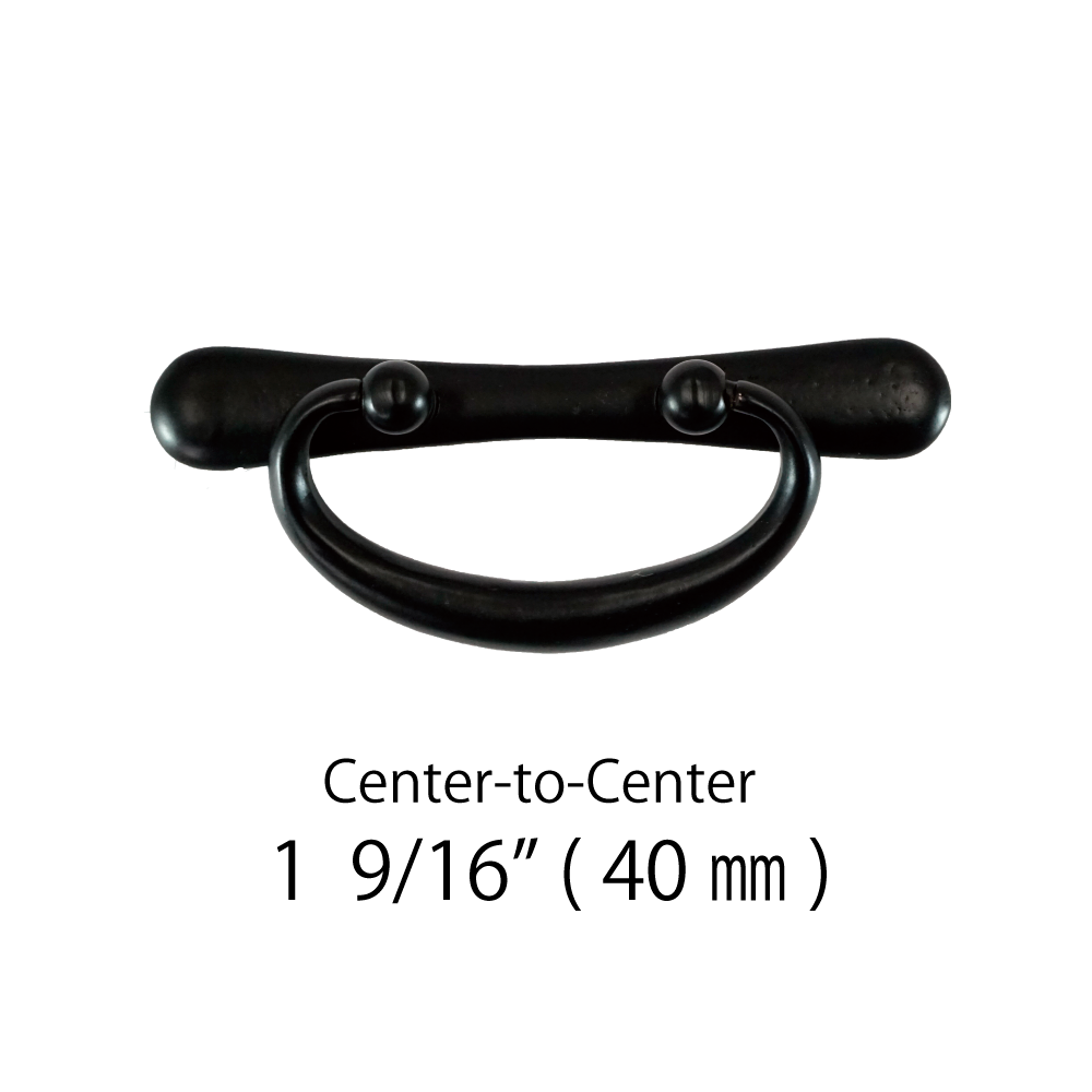 Momoyama Basic Handle  |  Center to Center   1  9/16”  ( 40mm ) -  2 1/16"  ( 53mm )