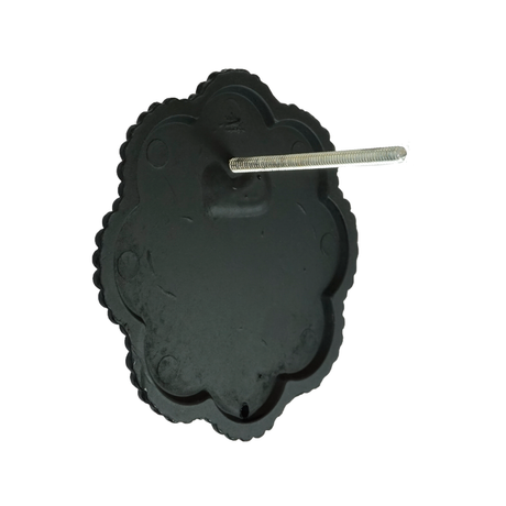 Floral Embroidery Ring Pull  |  Ring Diameter  1  3/4" ( 44mm )