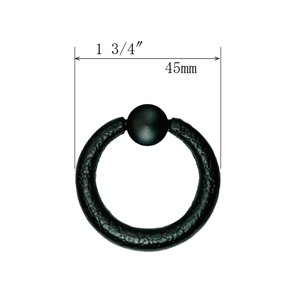 Ring Drop Pull  l  Ring Diameter 1 3/4" (45mm)