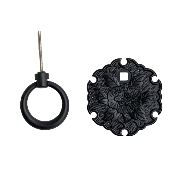 Peony in Flame Ring Pull   |  Ring Diameter  1  3/4" ( 45mm )