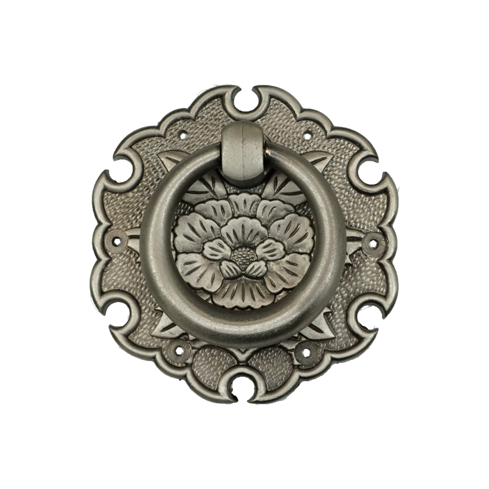 Peony in Flame Ring Pull   |  Ring Diameter  1  3/4" ( 45mm )