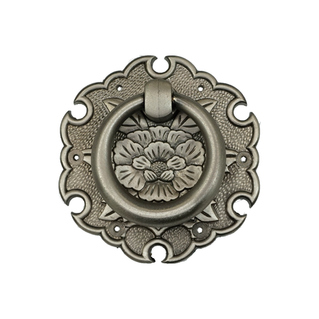 Peony in Flame Ring Pull   |  Ring Diameter  1  3/4" ( 45mm )
