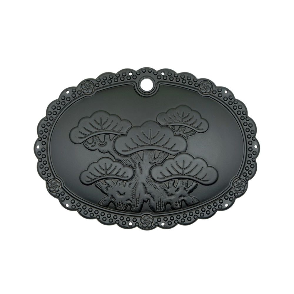 Pine & Plum Ornamental Key Plate | Length 3 9/16" ( 90mm ) - 6 5/16" ( 160mm )