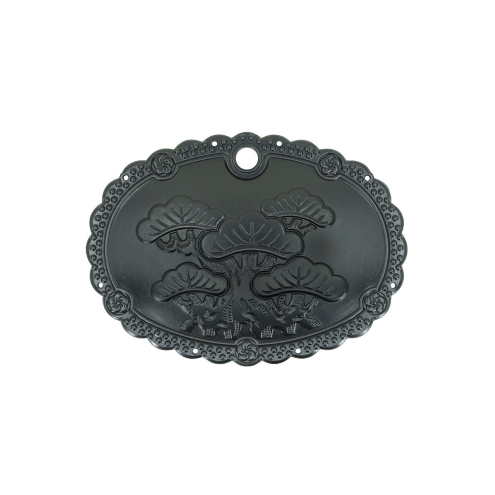 Pine & Plum Ornamental Key Plate | Length 3 9/16" ( 90mm ) - 6 5/16" ( 160mm )