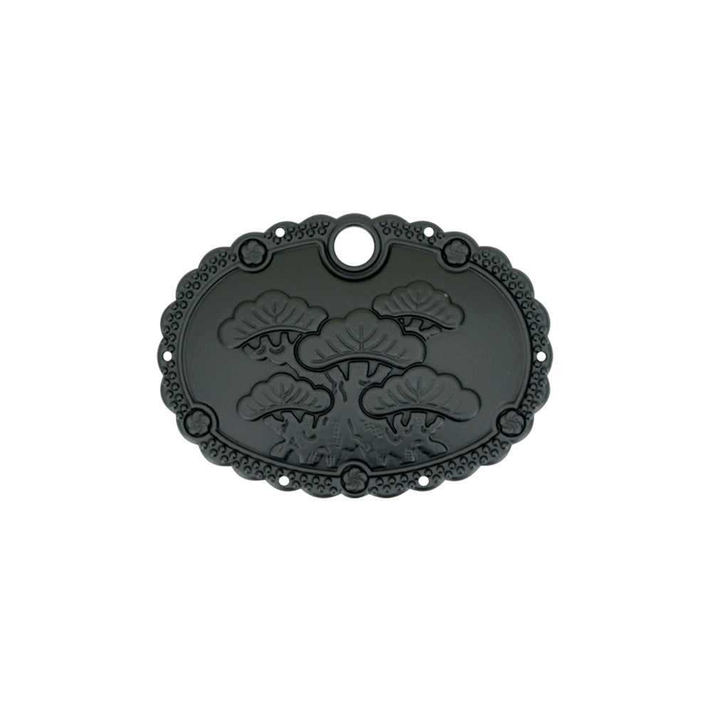 Pine & Plum Ornamental Key Plate | Length 3 9/16" ( 90mm ) - 6 5/16" ( 160mm )