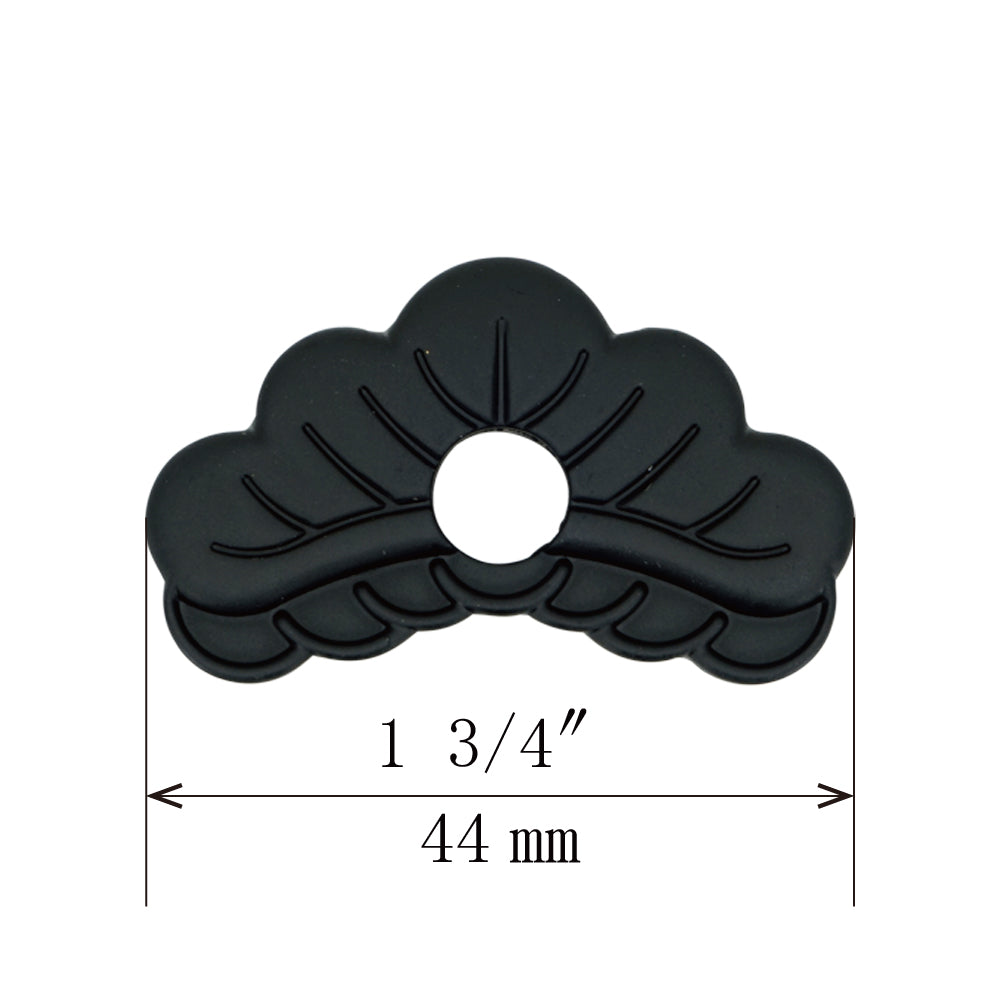 Pine Motif Keyhole Cover (Escutcheon Plate)