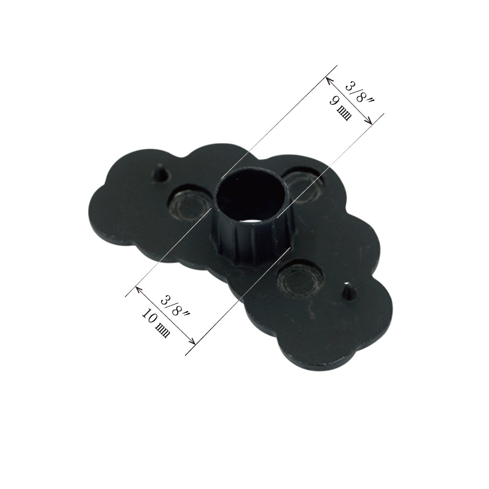 Pine Motif Keyhole Cover (Escutcheon Plate)