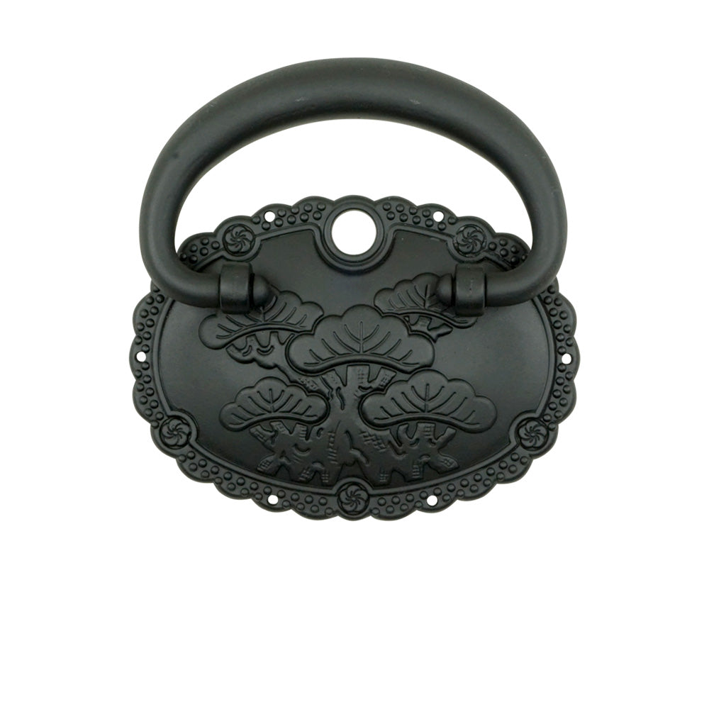 Pine & Plum Ornamental Key Plate with Handle | Length 3 9/16" ( 90mm ) - 6 5/16" ( 160mm )