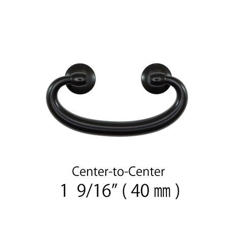 Maruza Basic Handle  |  Center to Center   1  1/4”  ( 32mm ) -  2 3/8"  ( 60mm )