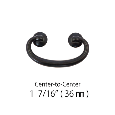 Maruza Basic Handle  |  Center to Center   1  1/4”  ( 32mm ) -  2 3/8"  ( 60mm )