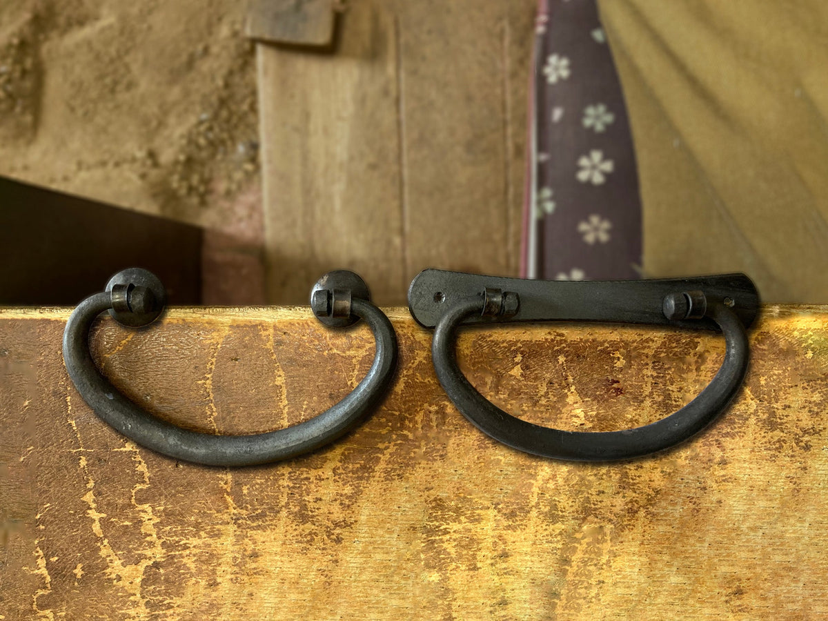 Handcrafted Tansu Handles: Maruza & Nagaza