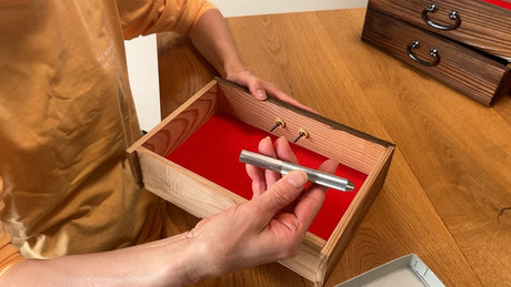 Installing Tansu Handles with the 2-Way Nut Tool
