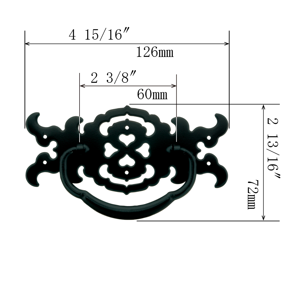 Ancient Basic Handle 　　《   Center to Center    2  3/8”  ( 60mm )　》