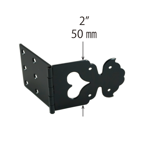 Heart Cut-Out Strap Hinge