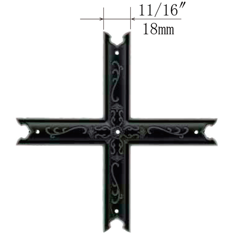 Noble Cross-Shaped Plate