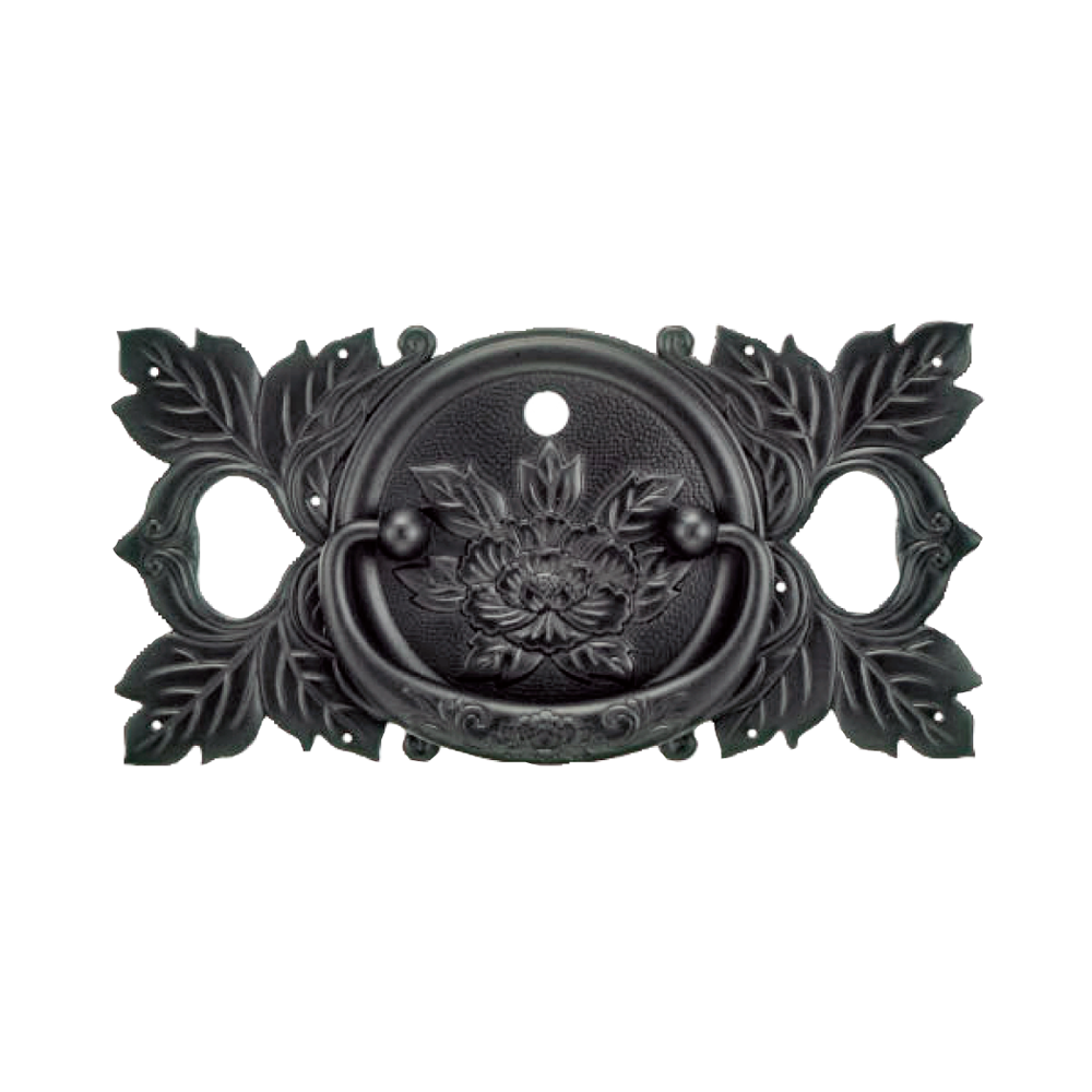 Peony Ornamental Key Plate with Handle