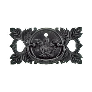 Peony Ornamental Key Plate with Handle
