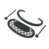 Shippo Brass Handle with Backplate | Center to Center 2 1/16" (52mm)