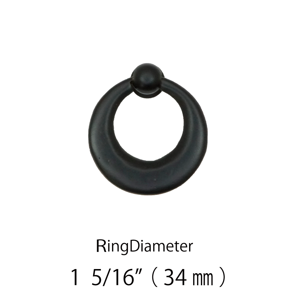 Moon Wheel Fine Handle 　  《　Ring Diameter  1  5/16" ( 34mm )　》